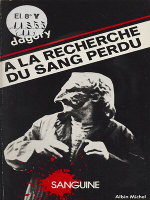 cover image of À la recherche du sang perdu